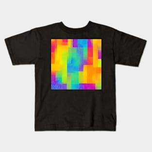 omg retro pattern abstract Kids T-Shirt